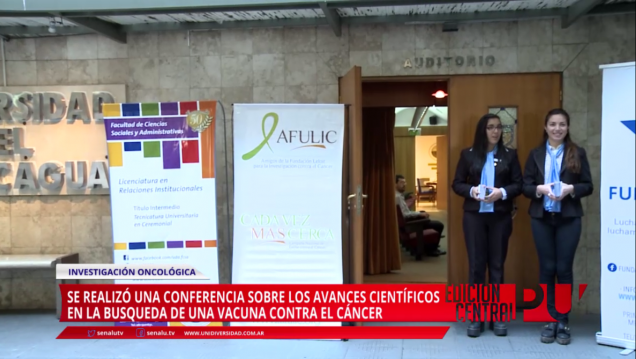 imagen Coferencia sobre vacuna contra el cáncer