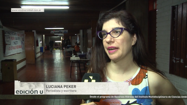 imagen Edición U: Luciana Peker brindó un taller de escritura