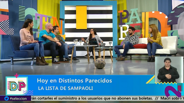 imagen DISTINTOS PARECIDOS | TEMPORADA 3 | PROGRAMA 060: LA LISTA DE SAMPAOLI