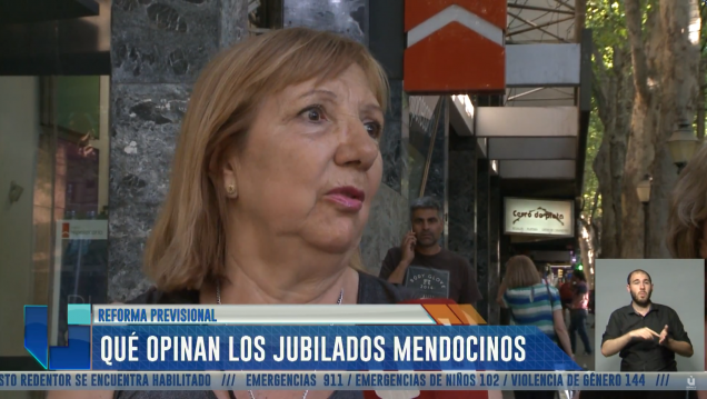 imagen Qué opinan los jubilados mendocinos sobre la reforma previsional