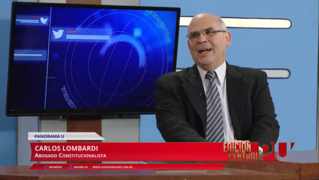 imagen Carlos Lombardi, abogado constitucionalista, opina sobre DNU que designa jueces