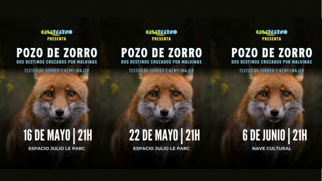 imagen "Pozo de zorro" vuelve a la cartelera teatral con varias funciones