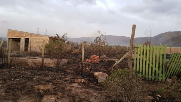 imagen Los incendios en El Challao fueron intencionales