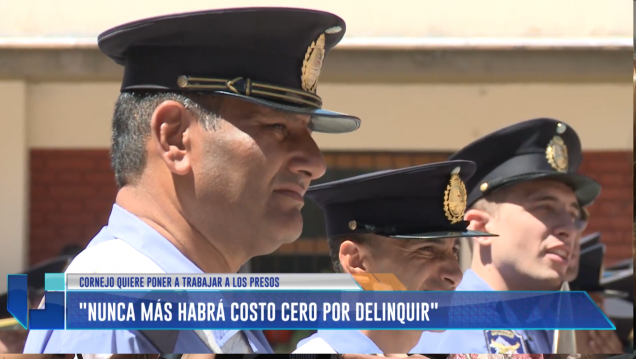 imagen Cornejo: "Nunca más habrá costo cero por delinquir"