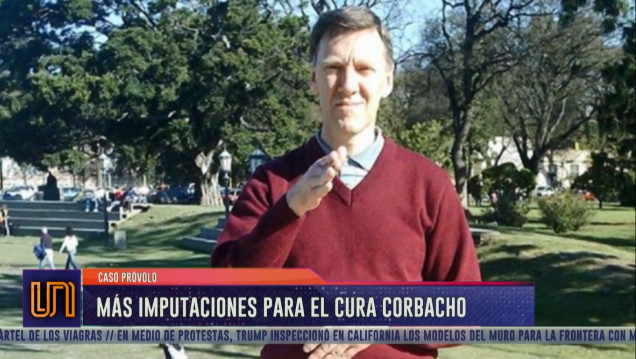 imagen Se sumaron cuatro imputaciones para el cura Corbacho en el caso Próvolo 