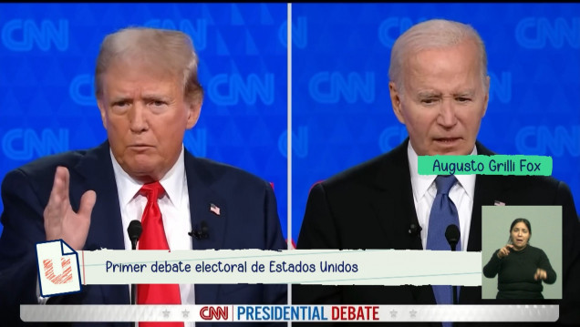 imagen Lo que dejó el debate presidencial de Estados Unidos: columna de Augusto Grilli Fox