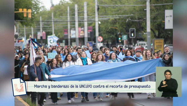 imagen Marcha y banderazo contra el recorte de presupuesto para las universidades