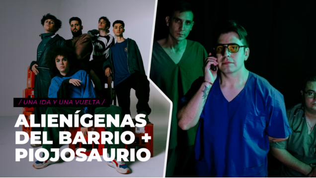 imagen Los Alienígenas del Barrio y Piojosaurio se unen para una noche de rock