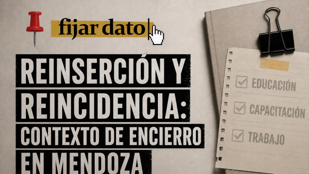 imagen Fijar Dato 03: reinserción y reincidencia: contexto de encierro en Mendoza