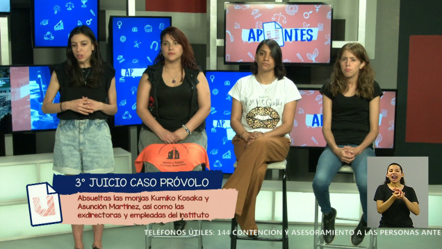 imagen Las sobrevivientes del caso Próvolo hablaron sobre sus preocupaciones tras la última sentencia