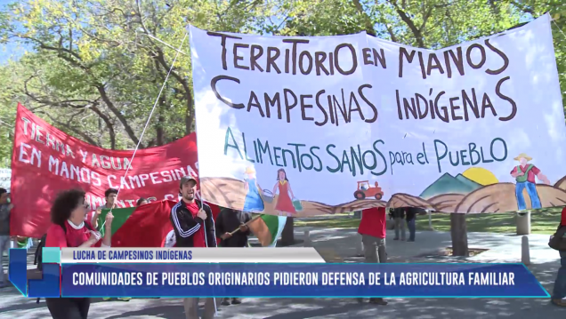 imagen Comunidades de Pueblos Originarios pidieron defensa de la agricultura familiar.