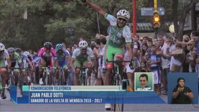 imagen Vuelta de Mendoza: Dotti se quedó con la competencia