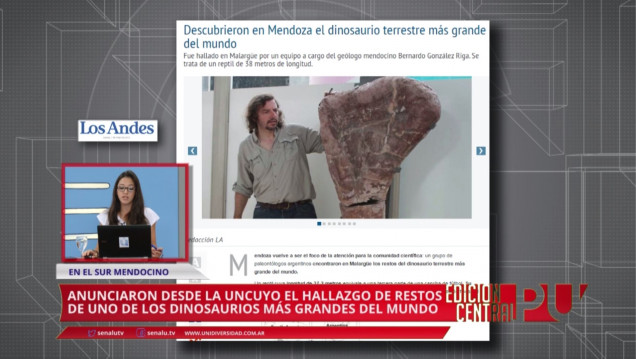 imagen Hallazgo del dinosaurio
