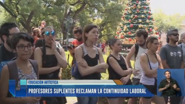 imagen Educación Artística: Profesores suplentes reclaman continuidad laboral