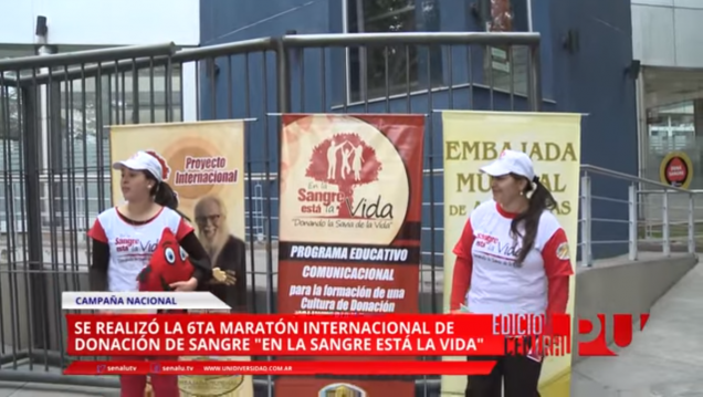 imagen "En la sangre está la vida" 