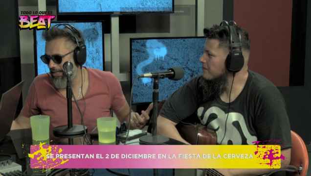 imagen "Todo lo que es beat": "Los ojos de todos", en vivo