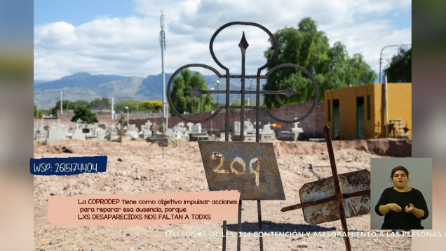 imagen Una comisión en Mendoza buscará dar con el paradero de las personas desaparecidas en dictadura