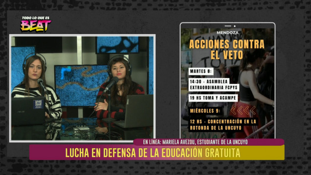 imagen Lucha en defensa de la educación pública y gratuita