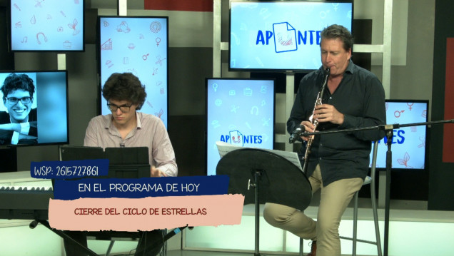 imagen El clarinetista Mariano Rey y el pianista Leonardo Pittella cerrarán su "Ciclo de Estrellas" en el Independencia