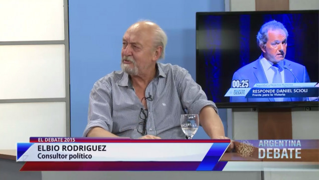 imagen Elbio Rodriguez analiza el debate presidencial