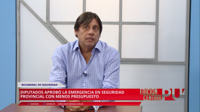 imagen Diputados aprobó la emergencia en seguridad provincial