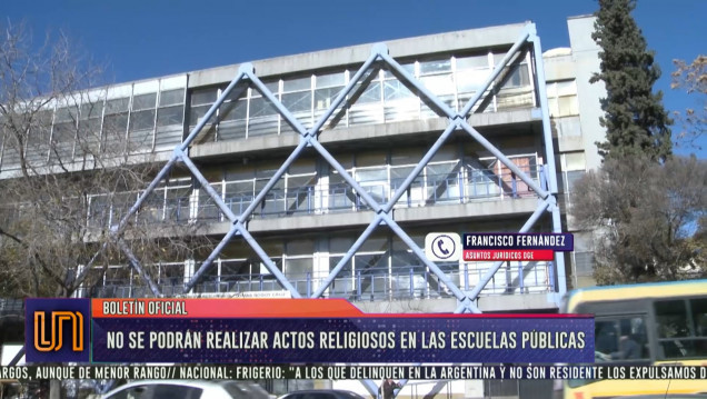 imagen Prohíben realizar actos religiosos en las escuelas públicas