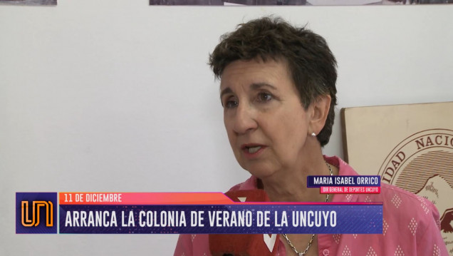 imagen Arranca la colonia de verano de la UNCUYO