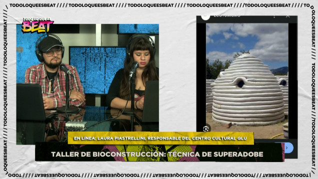 imagen Taller de construcción: técnica de superadobe a cargo de Alejandro Herrera