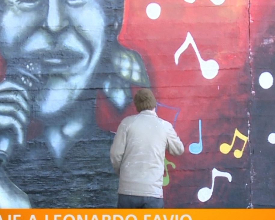 imagen Informe Mural en momenaje a Leonardo Favio 21-08