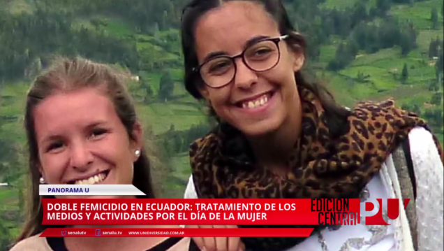 imagen Las repercusiones del doble femicidio en los medios y el día de la mujer