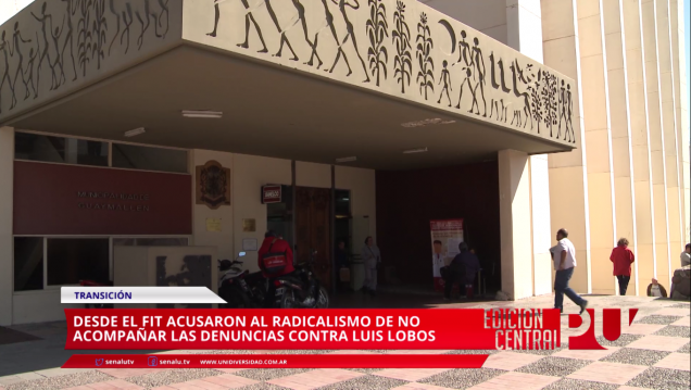 imagen El FIT acusa a la UCR de ser "cómplice" de Lobos
