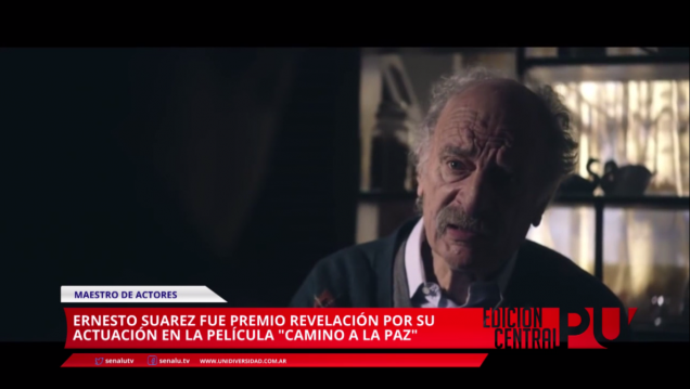 imagen ¡Grande, Flaco! Ernesto Suárez fue premiado en el Festival de Mar del Plata