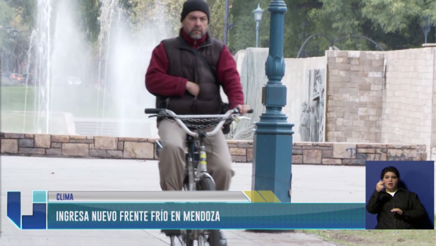 imagen Ingresa nuevo frente frío en Mendoza