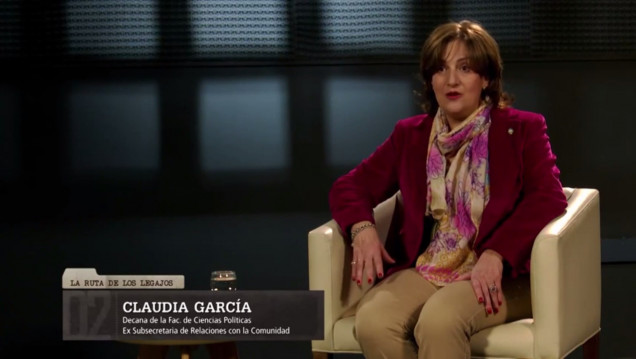 imagen La ruta de los legajos: D2 - Claudia García