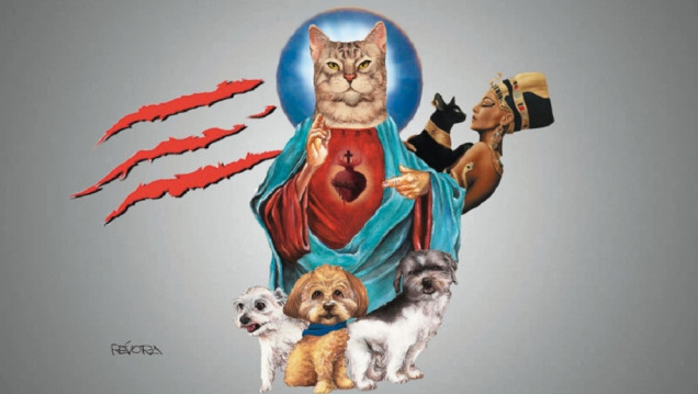 imagen "Gatos en la Ciudad", en tributo a Miguel Mateos
