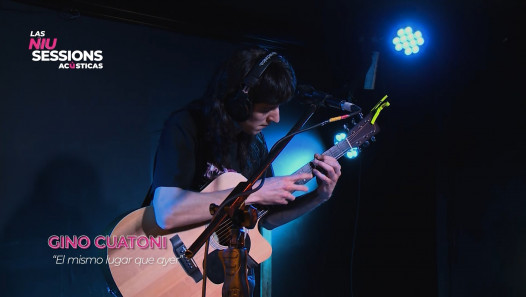 imagen Niu Sessions acústicas - Gino Cuatoni