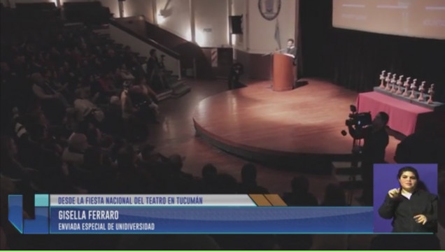 imagen Vilma Rúpolo recibió Homenaje a la Trayectoria por el Instituto Nacional del Teatro