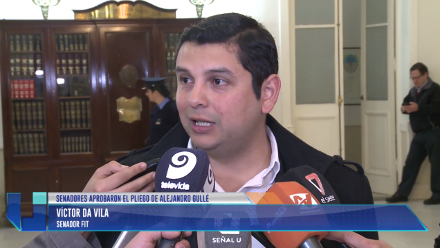 imagen Senadores aprobaron el pliego de Alejandro Gullé: La palabra del FIT y FPV
