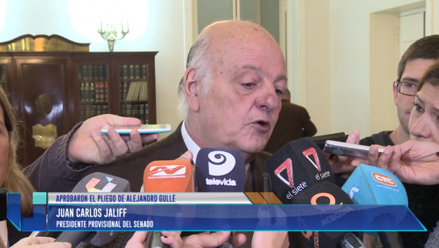 imagen Senadores aprobaron el pliego de Alejandro Gullé: La palabra de Jaliff