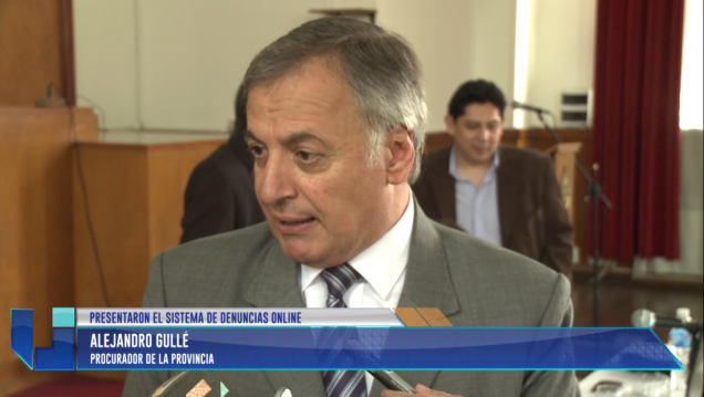 imagen Presentaron el nuevo sistema de denuncias online