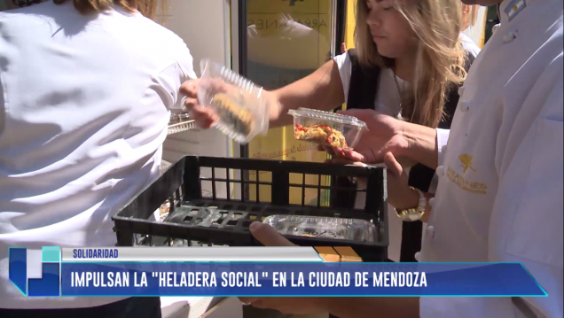 imagen Llega la "Heladera Social" a la Ciudad de Mendoza