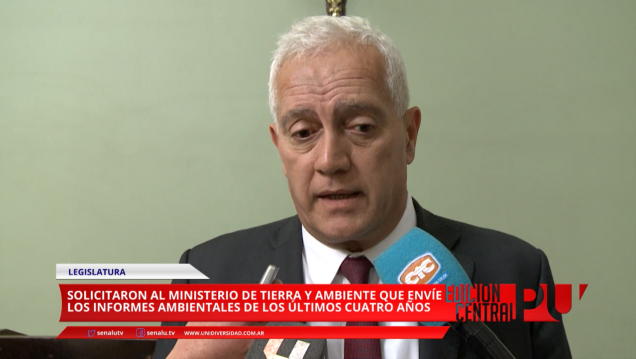 imagen Pedido de informe de Medio Ambiente