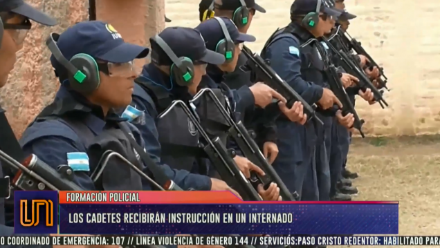 imagen Los cadetes recibirán instrucción en un internado