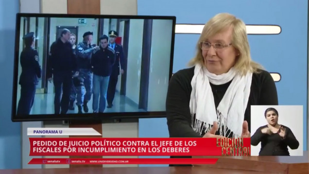 imagen Carolina Jacky: Juicio político al procurador González
