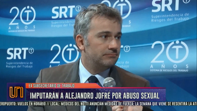 imagen Imputaron a Alejandro Jofré por abuso sexual 