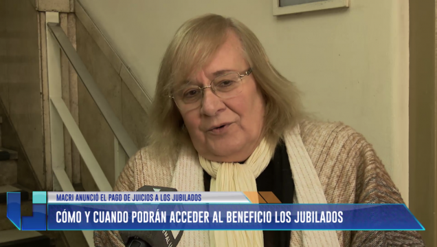 imagen Macri anunció el pago de juicios a los jubilados