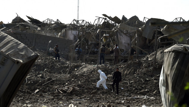 imagen Atentado en Kabul: un camión bomba se estrelló contra un hotel 