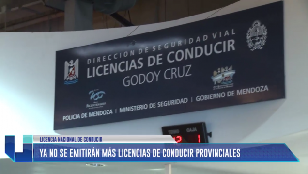 imagen Ya no se emitirán más licencias de conducir provinciales