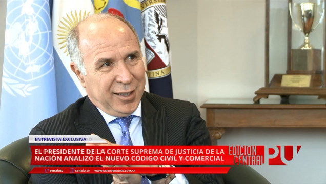 imagen Charla exclusiva con Ricardo Lorenzetti