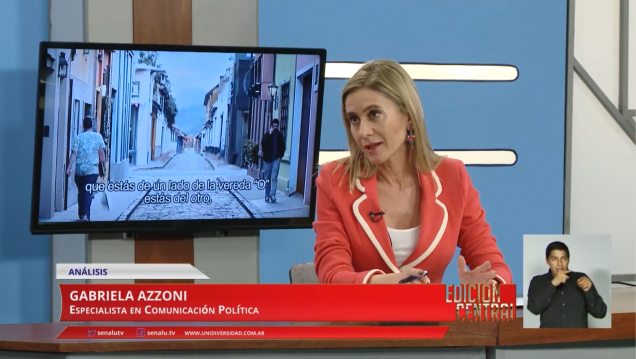 imagen GABRIELA AZZONI ANALIZA SPOTS DE MAURICIO MACRI